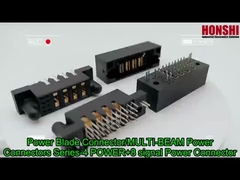 HCP Power Connector 4pin 5.08mm pin phụ nữ kết nối chịu 40amp Đánh giá hiện tại