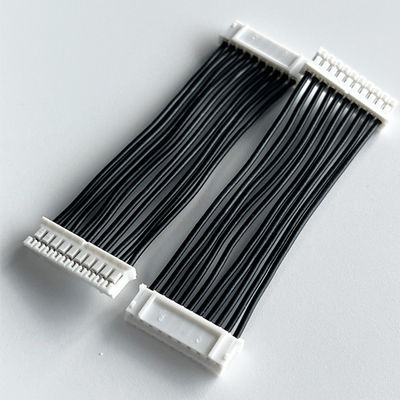 Bộ lắp ráp dây chuyền dây đen JST PH 2.0 10 pin đầu nối cắm nam nữ
