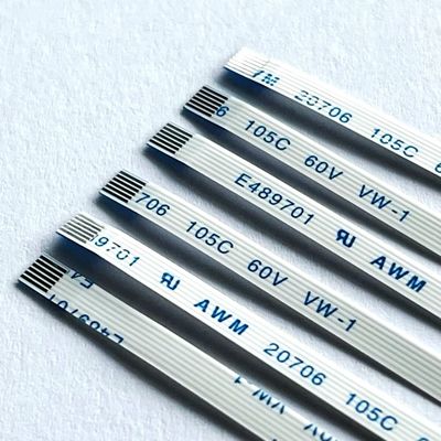 Cáp băng FFC Flat tùy chỉnh UL20624 80c 60v 40 Pin FPC Cable cho ô tô