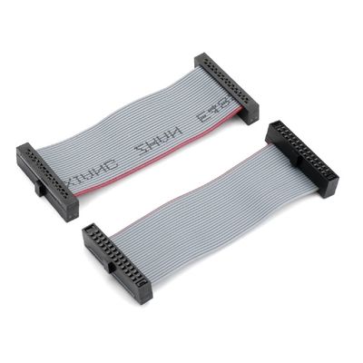16 Pin Flat IDC Ribbon Cable Harness PVC Polyester 2.54mm Điện 10cm