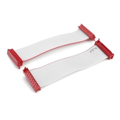 PVC Polyester 28AWG Cáp phẳng 1.27mm Micro Connector 8 pin IDC Cáp