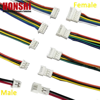 Đàn ông và nữ dây điện tử 1.25mm Pitch