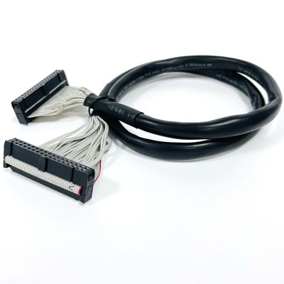 2.0mm 40 Pin IDC Flat Ribbon Cable Assembly với dây dẫn đồng nhựa