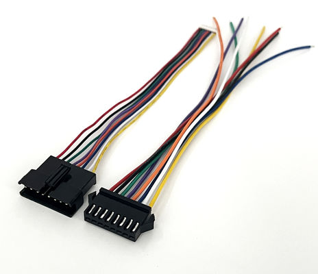 UL1007 Bộ lắp ráp dây chuyền dây 2 pin 6 pin 8 pin Bộ lắp ráp cáp điện tùy chỉnh