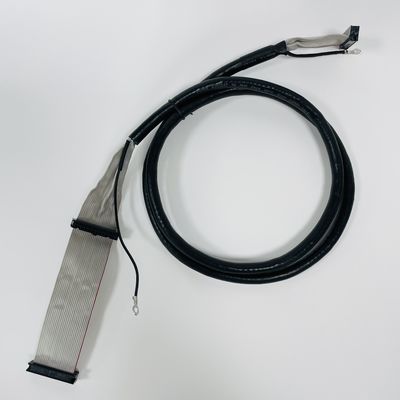 2.54mm Pitch Black Ribbon Flat Cable với UL2651 28awg IDC Connector