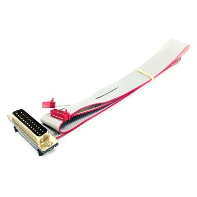 8 pin 10 pin nam Bộ cáp phẳng IDC dây chuyền cáp đỏ Micro Match Connector