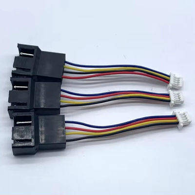 Tùy chỉnh JST SM2.5 4 Pin To JST SH1.0 4 Pin Wire Harness Với Conductor Tin Plated