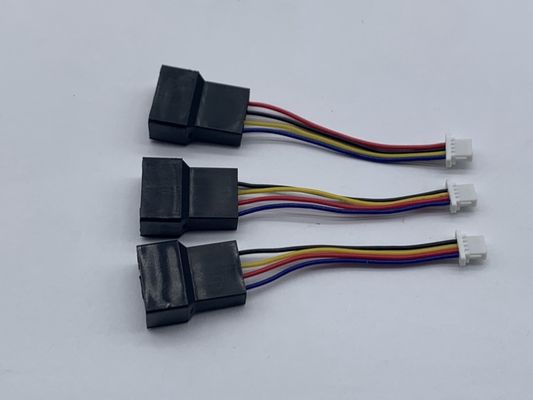 Tùy chỉnh JST SM2.5 4 Pin To JST SH1.0 4 Pin Wire Harness Với Conductor Tin Plated