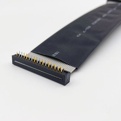 D Sub 9 Pin Cáp điện phẳng 28AWG Cáp dây chuyền RS232