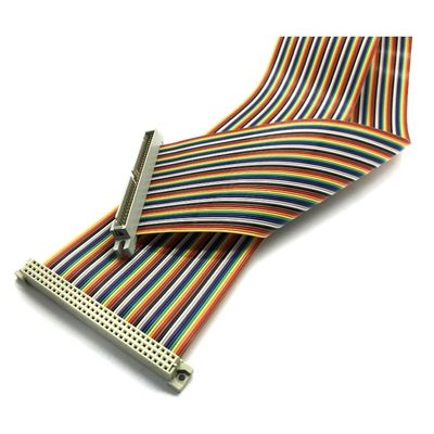 2.54mm 40 pin IDC Cáp băng phẳng tiêu chuẩn UL2651 cho ô tô