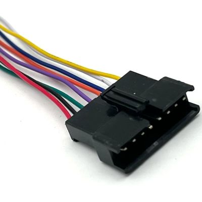 Tùy chỉnh JST SM2.5 8 Pin Connector Electrical Wire Harness Assembly ul1007 24awg