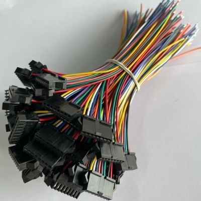 Tùy chỉnh JST SM2.5 8 Pin Connector Electrical Wire Harness Assembly ul1007 24awg