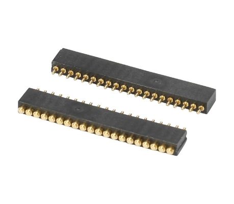 1.27mm H3.8mm Pogo Pin Connector đồng C6801 vật liệu 12 pin Connector với độ chính xác