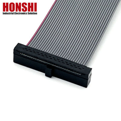 10 Pin Xám Cáp Flat Connector Ribbon Pitch 1.27mm IDC Cáp 10u "Vàng