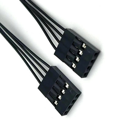 Đường dây điện tùy chỉnh chiều dài Dupont 4 Pin đến JST SH 1.0 4 Pin Connector