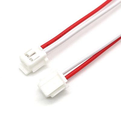 MX đến JST Connector 2 pin Cable Assembly And Wire Harness cho máy móc công nghiệp