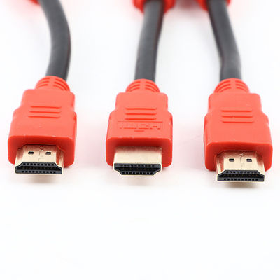 Bộ cáp đúc bằng vàng 4K HDTVI 1.4 2.0 Cáp 30AWG Cho TV PC