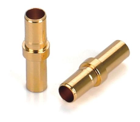 Đặt nén đồng CNC tùy chỉnh điện áp cao EV sạc đầu nối phụ nữ