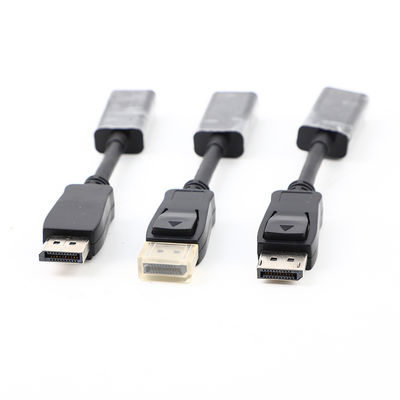 DP Đàn ông sang HDTV Đàn bà HDTV Adapter Cable 4K 30HZ Fast Charging Transfer