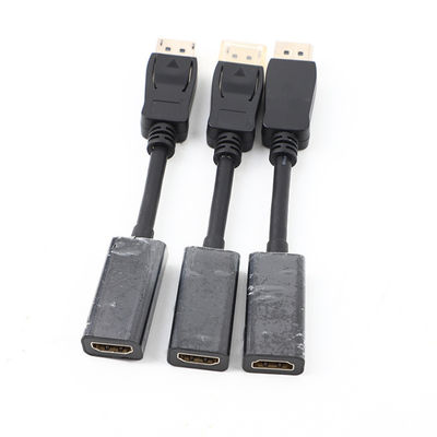 DP Đàn ông sang HDTV Đàn bà HDTV Adapter Cable 4K 30HZ Fast Charging Transfer