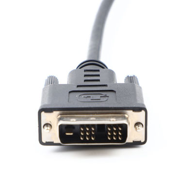 DVI 18 1 Male To Male HD Molded Cable Assembly OD6.0 Đối với HDTV UL20276 30Awg