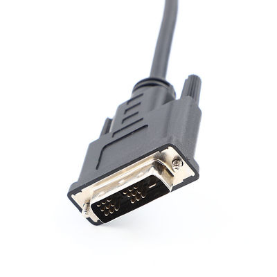 DVI 18 1 Male To Male HD Molded Cable Assembly OD6.0 Đối với HDTV UL20276 30Awg