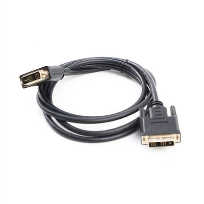 DVI 18 1 Male To Male HD Molded Cable Assembly OD6.0 Đối với HDTV UL20276 30Awg