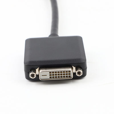 DP Đàn ông đến DVI Đàn bà Adapter Cable 200mm vàng Palted cho PC TV kết nối điện tử