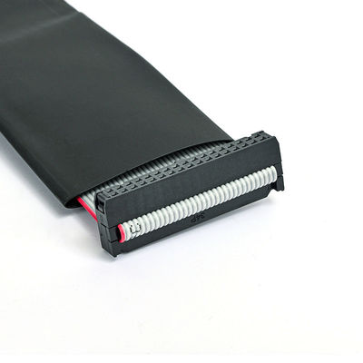 26 Pin 34 Pin Ribbon Cable Assembly IDC Với 2.54mm IDC TO IDC Socket Black Tube