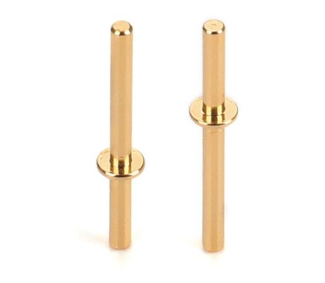Custom cao độ chính xác CNC máy móc chân đinh bóng tròn Solid đồng chân đinh