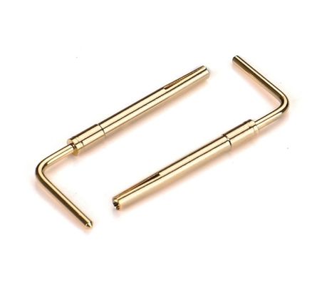 Custom cao độ chính xác CNC máy móc chân đinh bóng tròn Solid đồng chân đinh