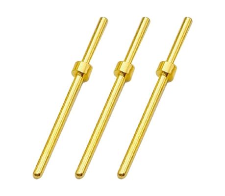 Custom cao độ chính xác CNC máy móc chân đinh bóng tròn Solid đồng chân đinh