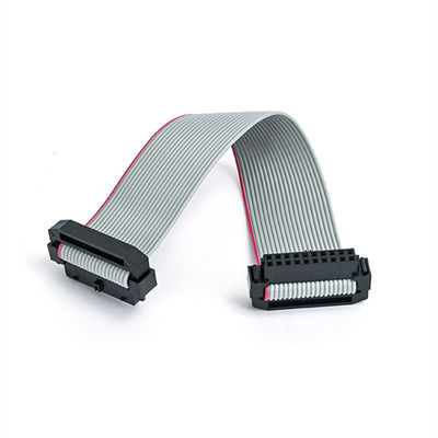 26pin IDC Flat Ribbon Cable Assembly với giải tỏa căng và 2.54mm IDC đến IDC Socket