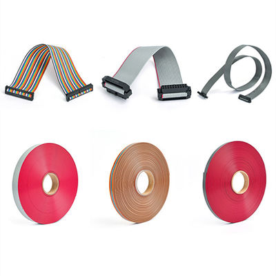 26pin IDC Flat Ribbon Cable Assembly với giải tỏa căng và 2.54mm IDC đến IDC Socket