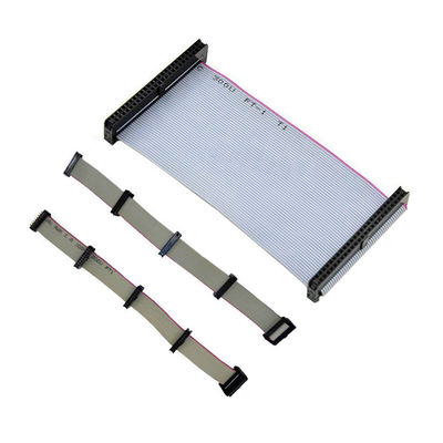 2.0mm Dòng cáp băng phẳng IDC đến IDC 20Pin Socket với UL2651 28awg