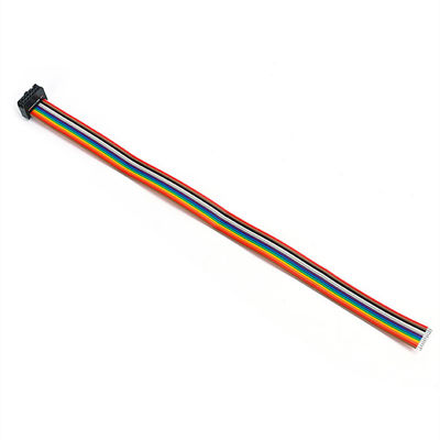 Custom 2.54mm 12 Pin Ribbon Cable IDC Socket UL2651 28AWG Bộ lắp ráp dây phẳng