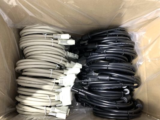 HPDB 100 Pin MDR Connector SCSI Cable Assembly Sợi đen với vật liệu liên lạc đồng