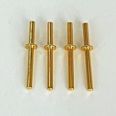 Vàng mạ đồng máy móc ghim 1.6x20mm cho CNC trung tâm gia công dọc