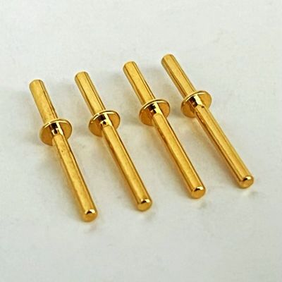 Vàng mạ đồng máy móc ghim 1.6x20mm cho CNC trung tâm gia công dọc