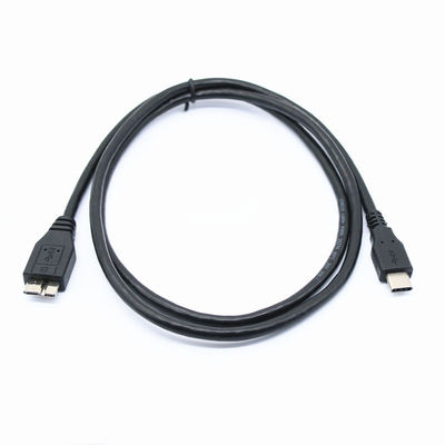 USB 2.0 Splitter A Nam đến Phụ nữ Micro B Cáp USB C Vàng cho điện thoại di động