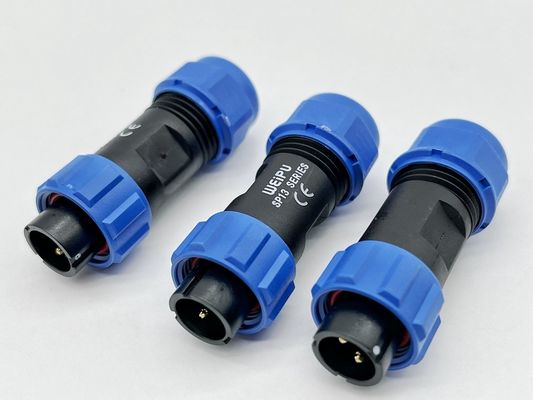 Không thấm nước IP67 dây tròn kết nối DIN loại đàn ông cắm 2 3 4 5 6 8 10 12 pin