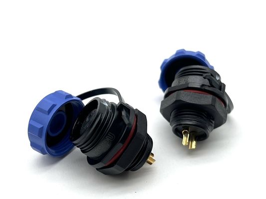 Không thấm nước IP67 dây tròn kết nối DIN loại đàn ông cắm 2 3 4 5 6 8 10 12 pin