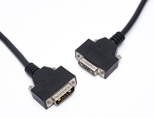 D Sub Molded Cable Assembly Electronic DB9 DB25 DB15 Cable Male To Male nữ