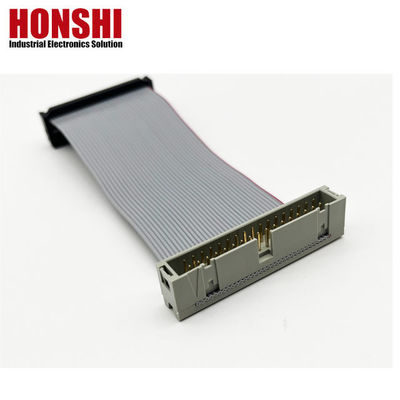 34 Pin Flat Cable UL2651 28awg 2.54mm dây băng cáp IDC Socket To Box Header