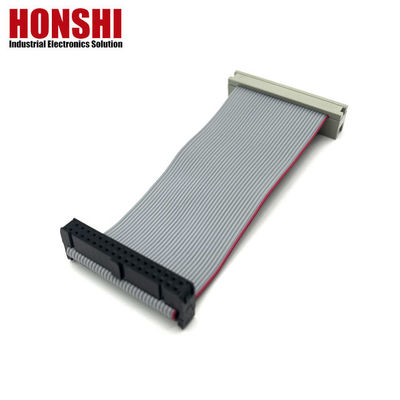 34 Pin Flat Cable UL2651 28awg 2.54mm dây băng cáp IDC Socket To Box Header