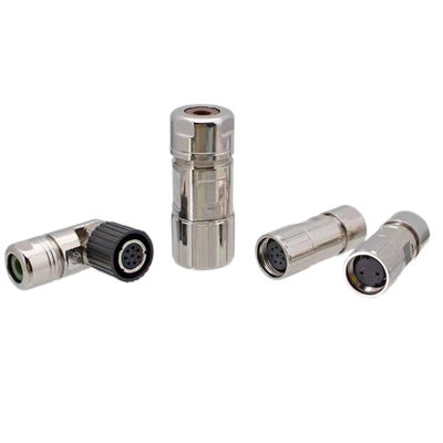 2 pin 10 pin DDK kết nối hình tròn chống nước với kết thúc ly hàn