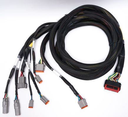 Thắt dây điện ô tô tùy chỉnh 24 chân cho kết nối dây 24 - 32AWG