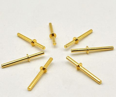 CNC máy quay máy móc chân tròn đồng chân liên lạc với vàng mạ điện năng