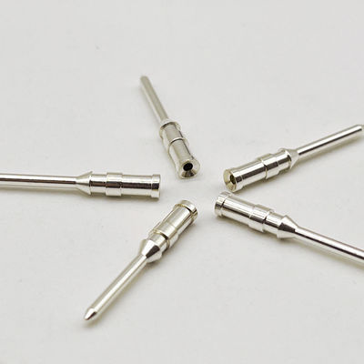 CNC máy quay máy móc chân tròn đồng chân liên lạc với vàng mạ điện năng