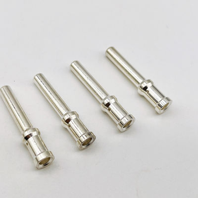 CNC máy quay máy móc chân tròn đồng chân liên lạc với vàng mạ điện năng